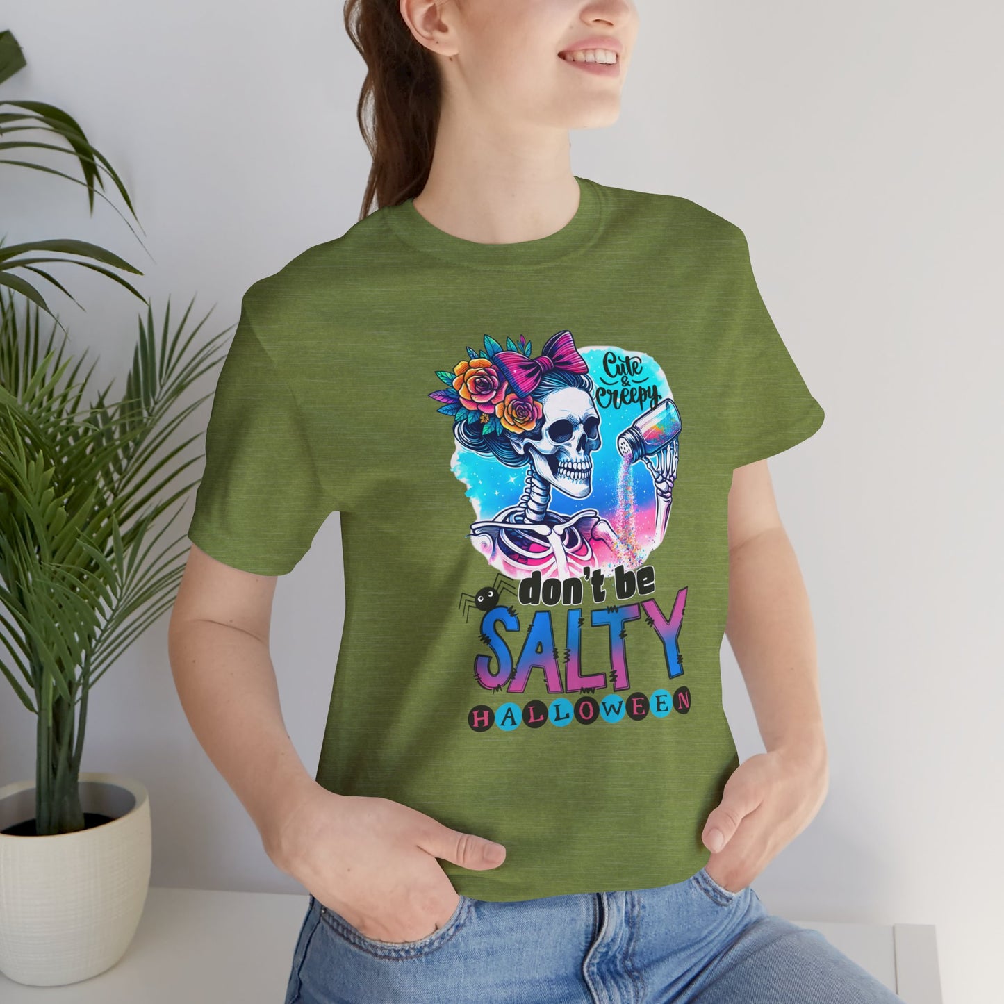 Don't Be Salty Halloween T-shirt, Happy Halloween T-shirt, Trick Or Treat T-shirt, Halloween T-shirt, Cool Halloween T-shirt, Spooky T-shirt,
