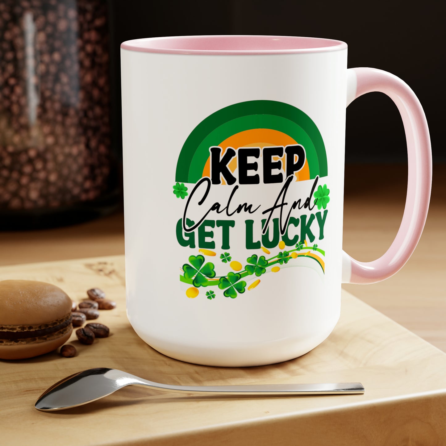 St Patrick's Day two-Tone Coffee Mugs, 15oz