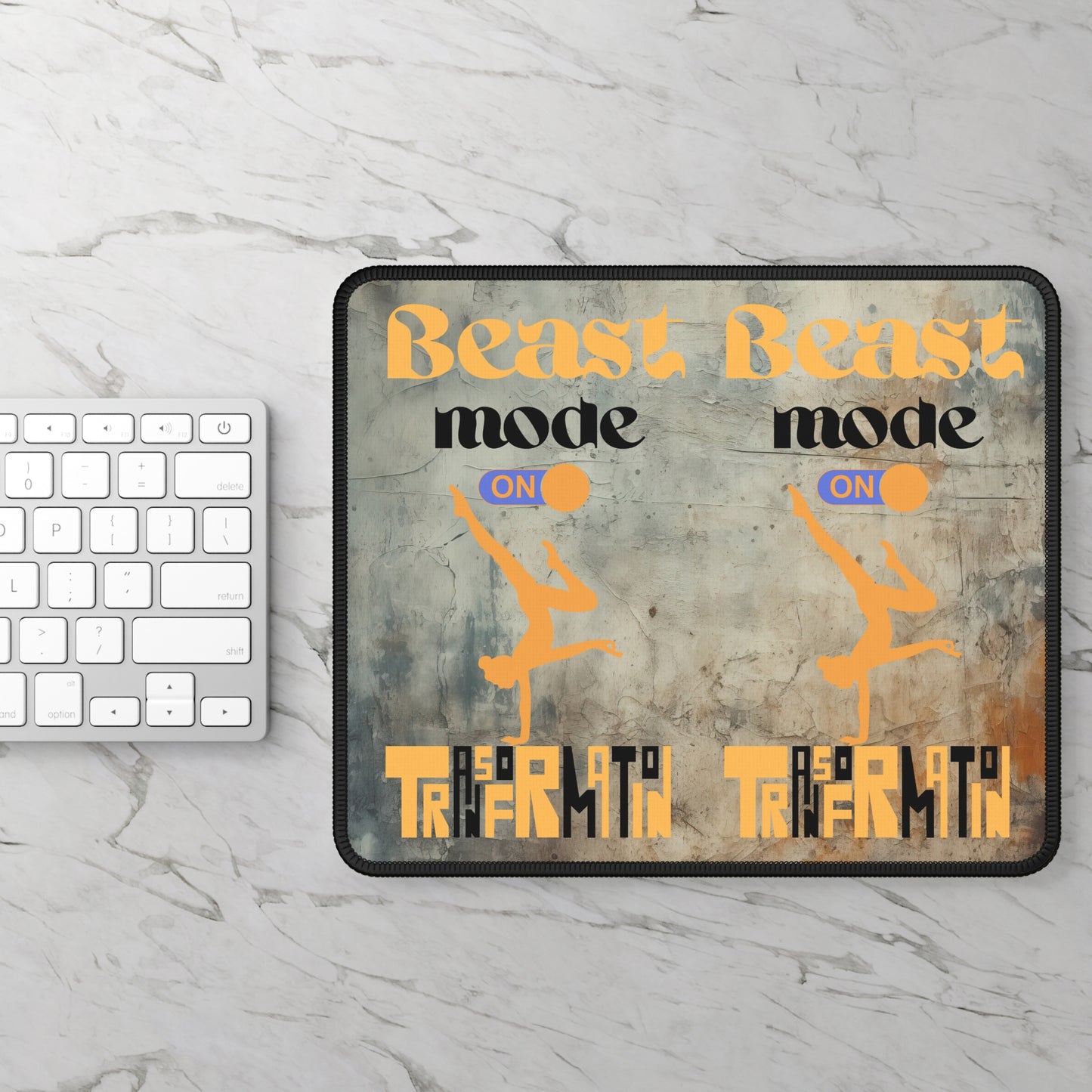 Beast Mode On Yoga Mouse Pad,Unique Gift For Meditation And Yoga Lover, Cute Yoga Mouse Pad, Mindful Yoga Gift, Yoga lover Mouse Pad, Yoga Instructor Gift, Gift For Yoga lovers, Gift For Yogi.