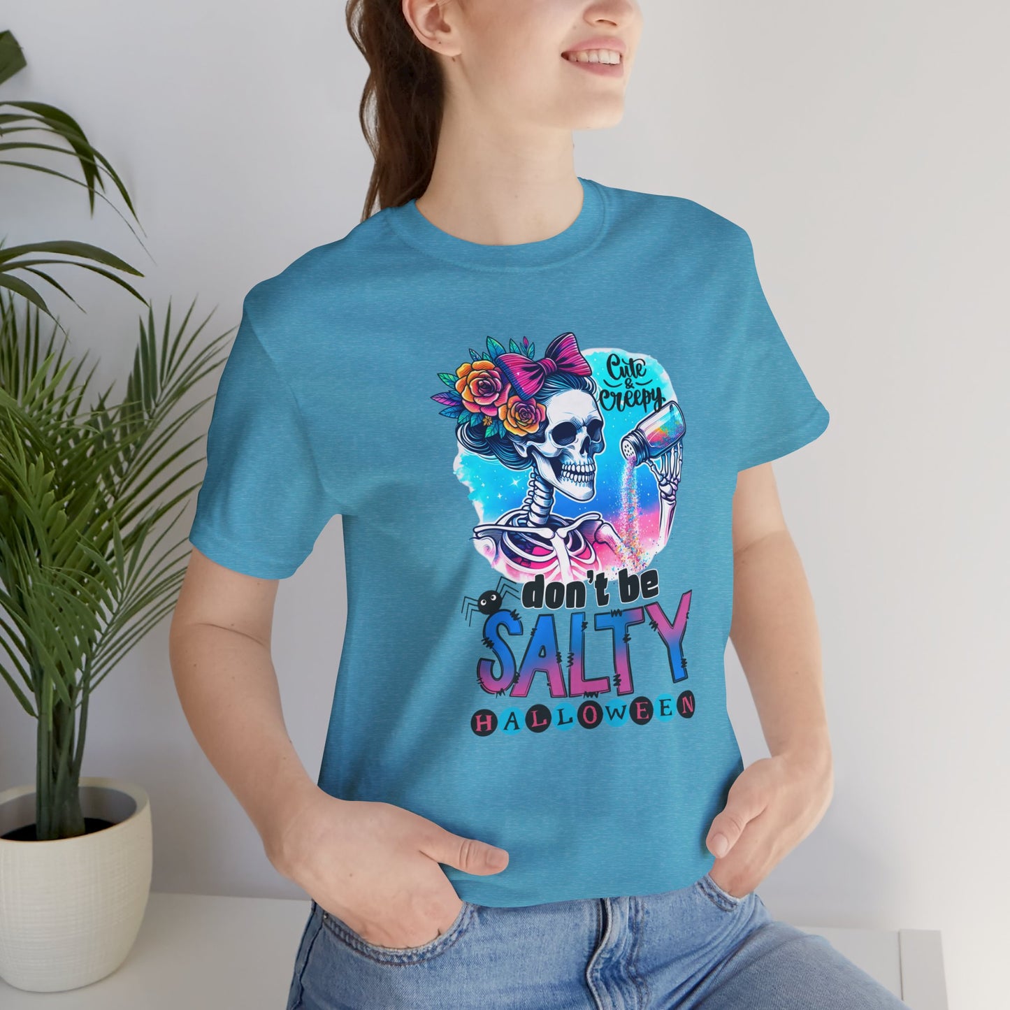 Don't Be Salty Halloween T-shirt, Happy Halloween T-shirt, Trick Or Treat T-shirt, Halloween T-shirt, Cool Halloween T-shirt, Spooky T-shirt,