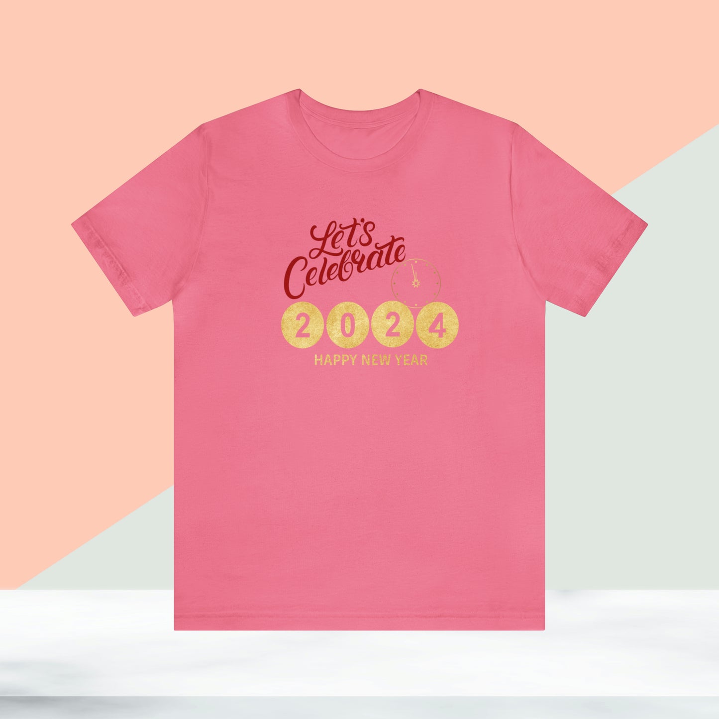 Happy New Year Unisex Jersey Short Sleeve Tee