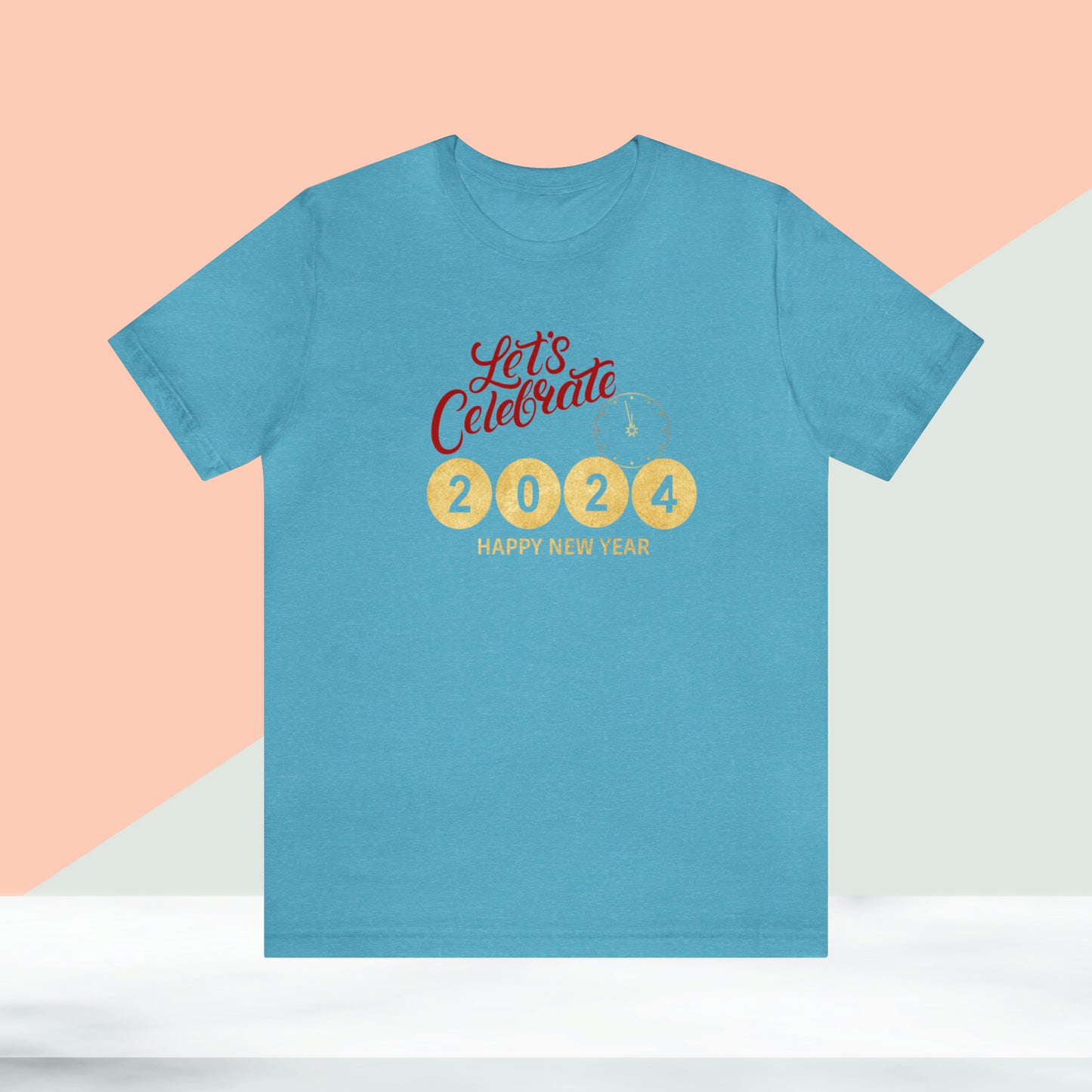 Happy New Year Unisex Jersey Short Sleeve Tee
