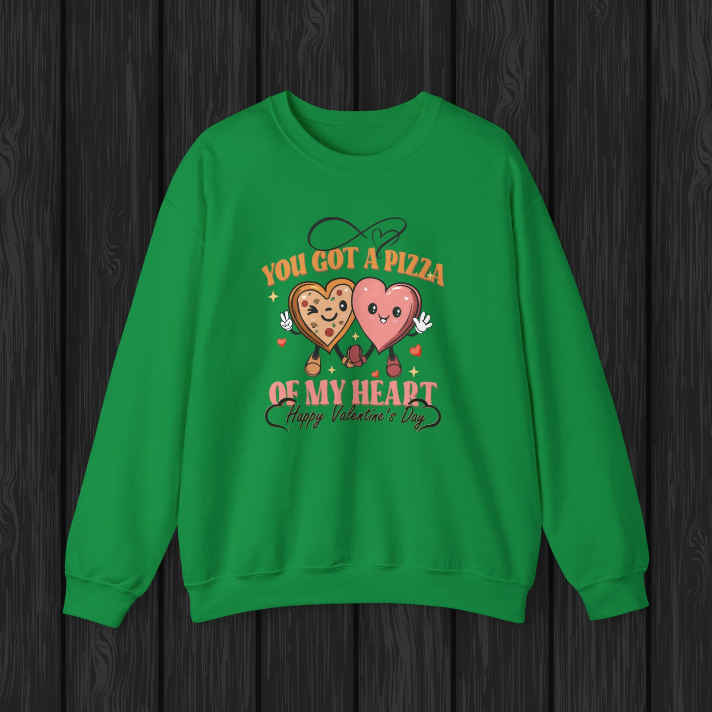 Happy valentines day Unisex Heavy Blend™ Crewneck Sweatshirt