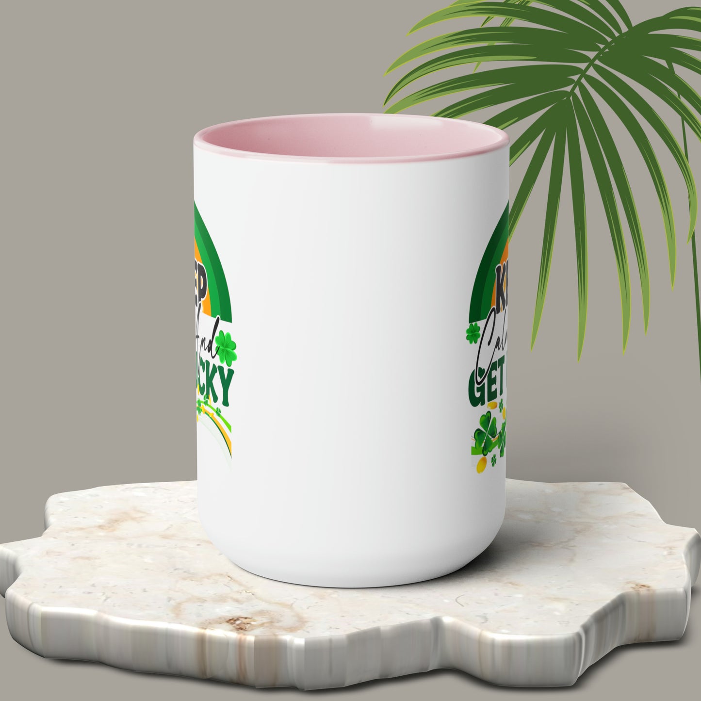 St Patrick's Day two-Tone Coffee Mugs, 15oz