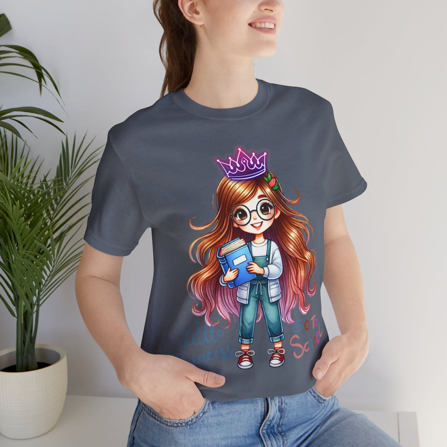 Little Princess T-Shirt, Teach Love Inspire Teacher Shirt, Teacher Back To school unisex jersey short sleeve.First Day Vibes T-Shirt.