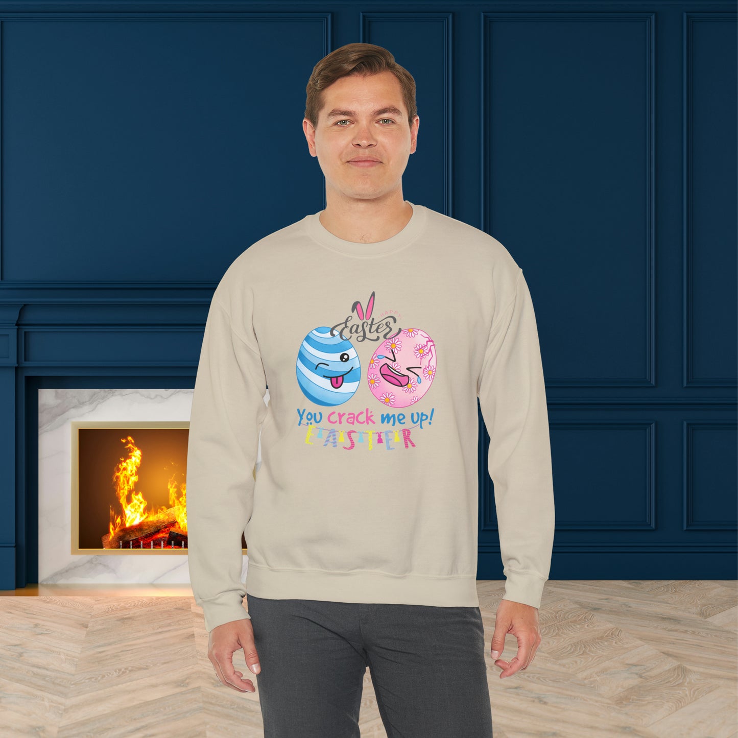 You Crack me up Unisex Crewneck Sweatshirt
