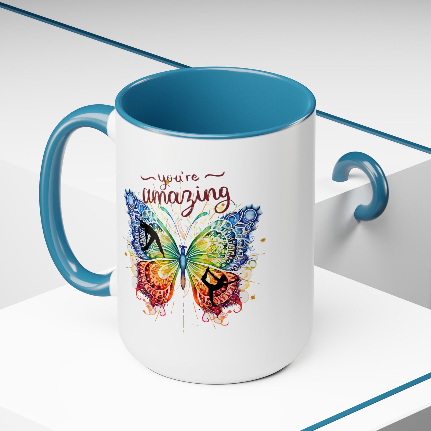You're amazing Yoga Coffee Mug, Cute Yoga Coffee Mug, Yoga lovers Coffee Mug, Yoga Instructor Gift, Gift For Yoga lover, Gift For Yogi.