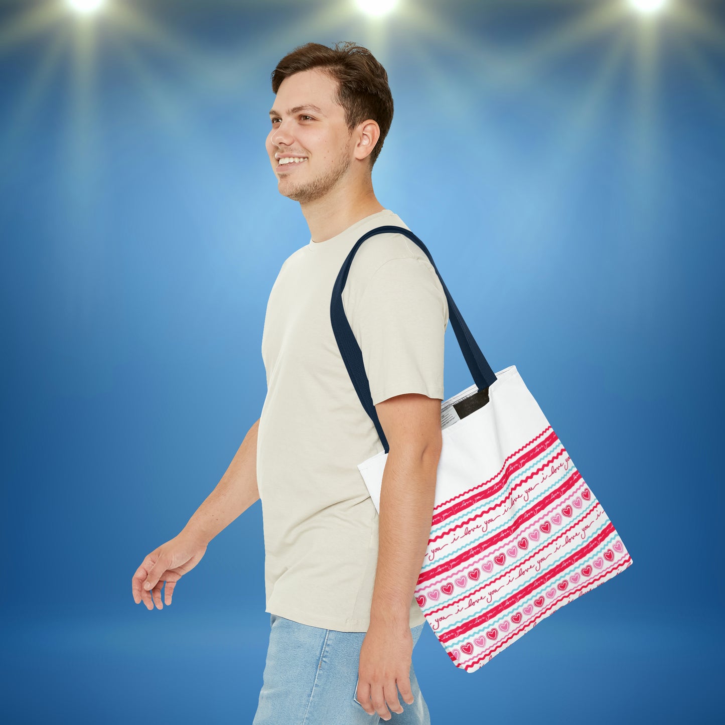 Happy Valentines Day Tote Bag
