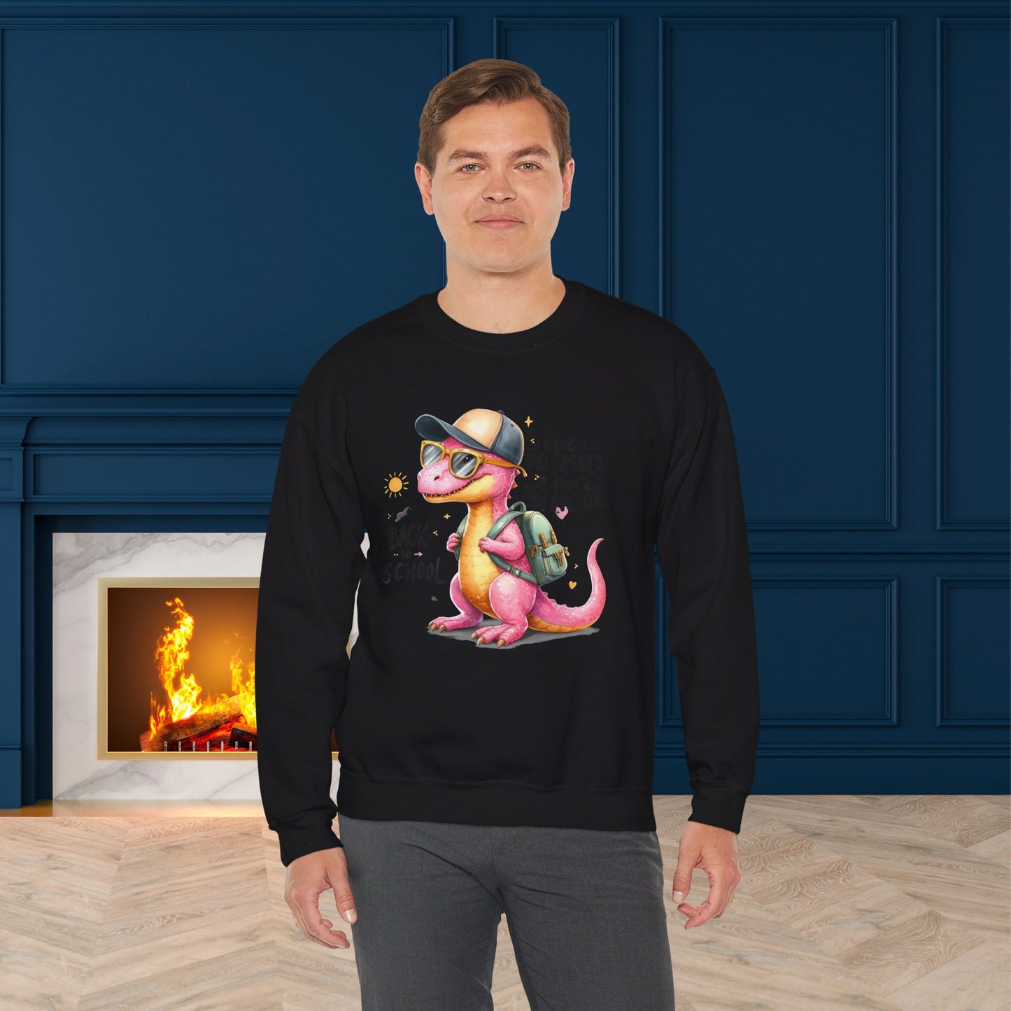 Back To school unisex heavy blend crewneck sweatshirt, We Love Teachers Sweatshirt,Teacher Back To school Sweatshirt. First Day Vibes Sweatshirt.