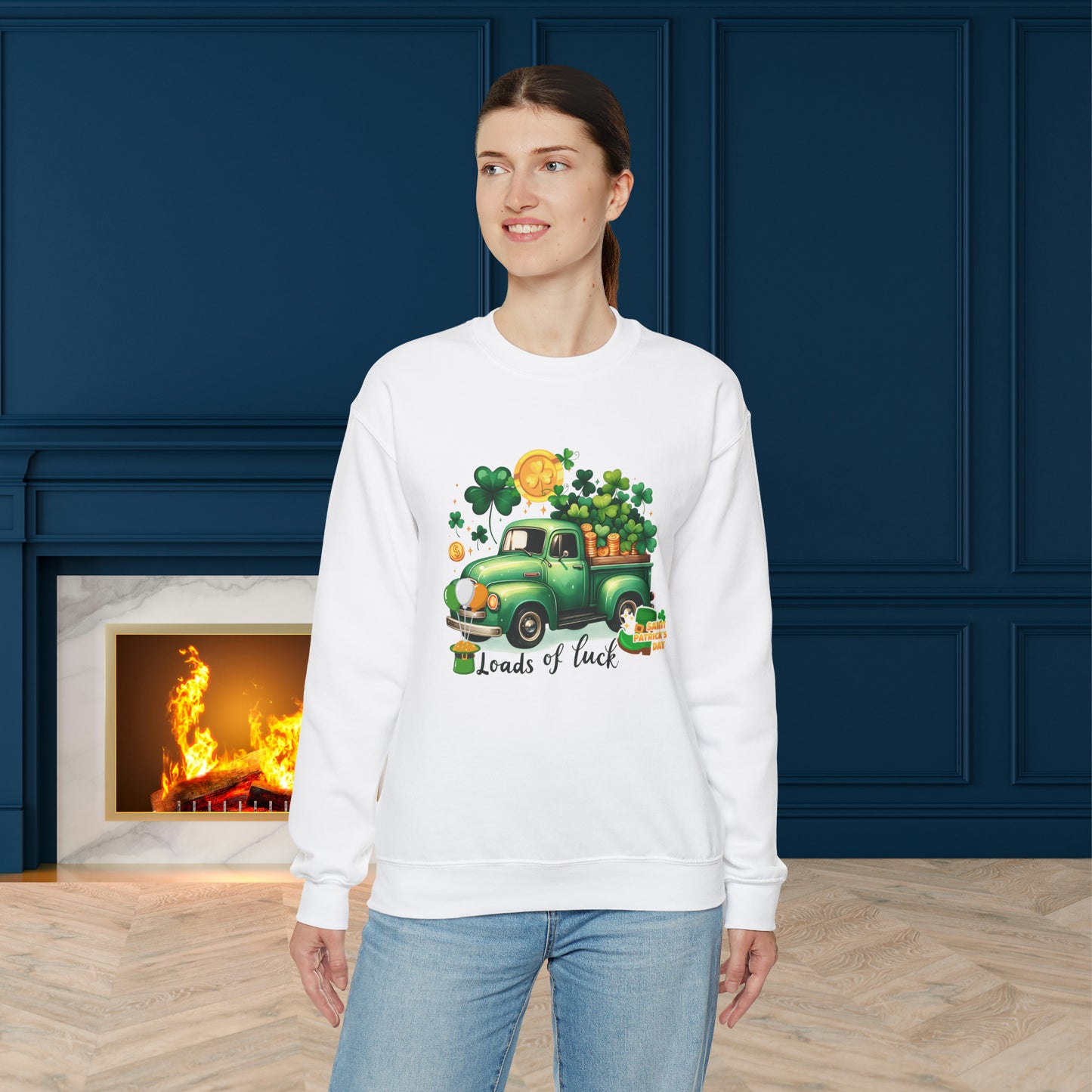 St Patrick's Day Unisex Heavy Blend™ Crewneck Sweatshirt
