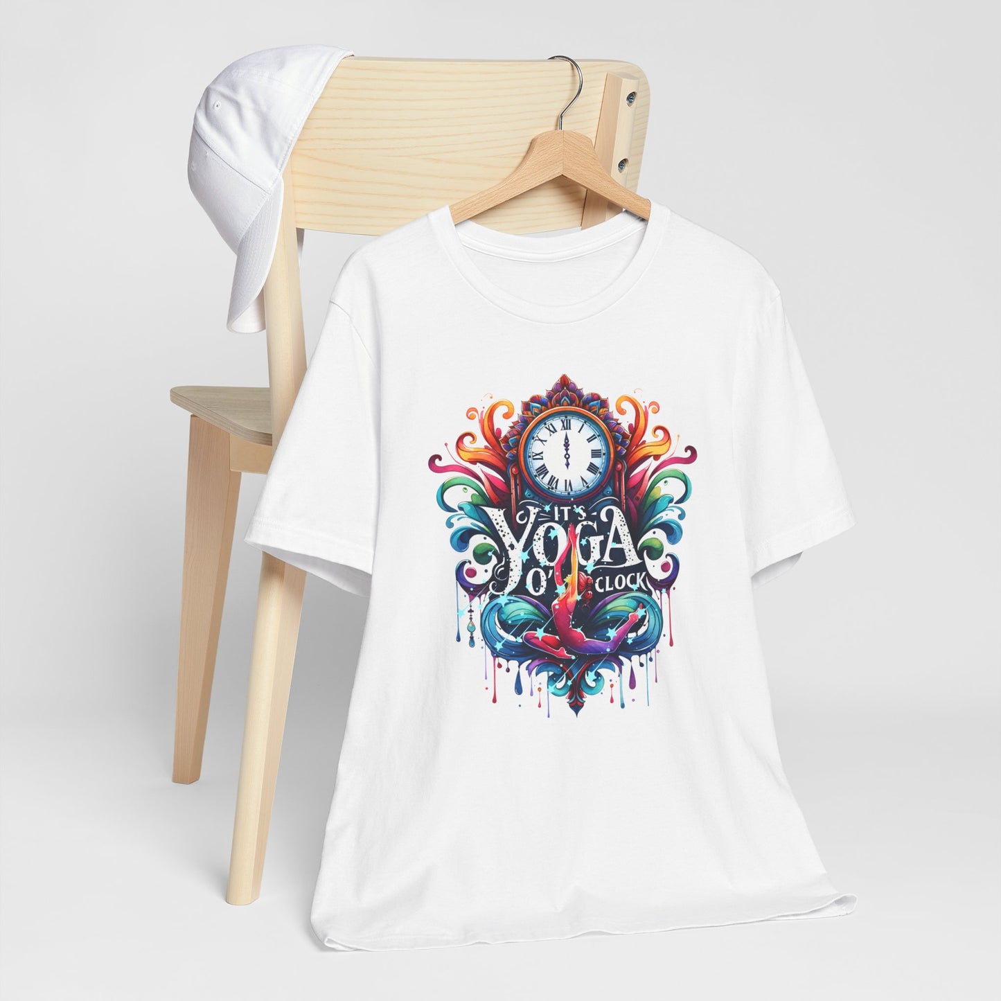 It's Yoga O'clock Yoga T-Shirt, Cute Yoga workout Shirt, Yoga lovers T-shirt, Yoga Instructor Gift, Gym shirt, Gift For Yoga lover, Gift For Yogi.