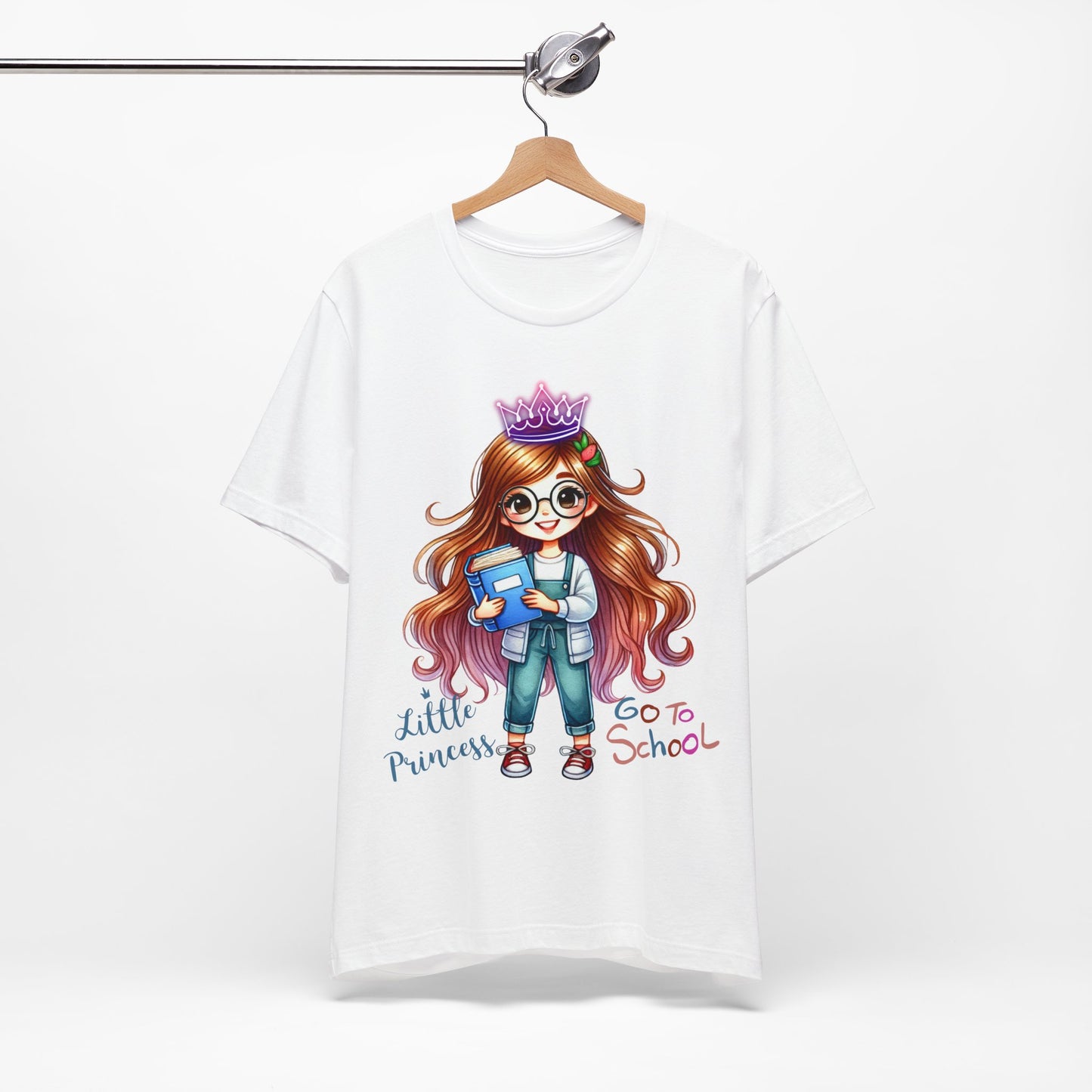 Little Princess T-Shirt, Teach Love Inspire Teacher Shirt, Teacher Back To school unisex jersey short sleeve.First Day Vibes T-Shirt.