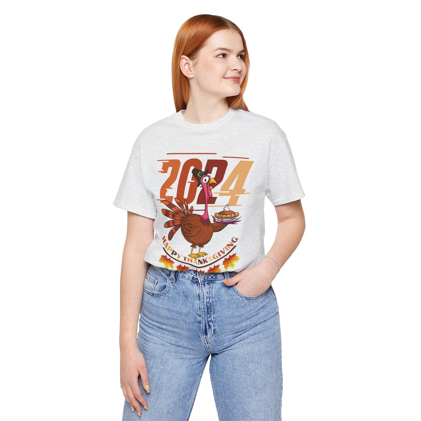 Thanksgiving T-shirt, Happy thanksgiving 2024 T-shirt, Thanksgiving Gift,Turkey Shirt, Family Thanksgiving, Holiday Outfit.