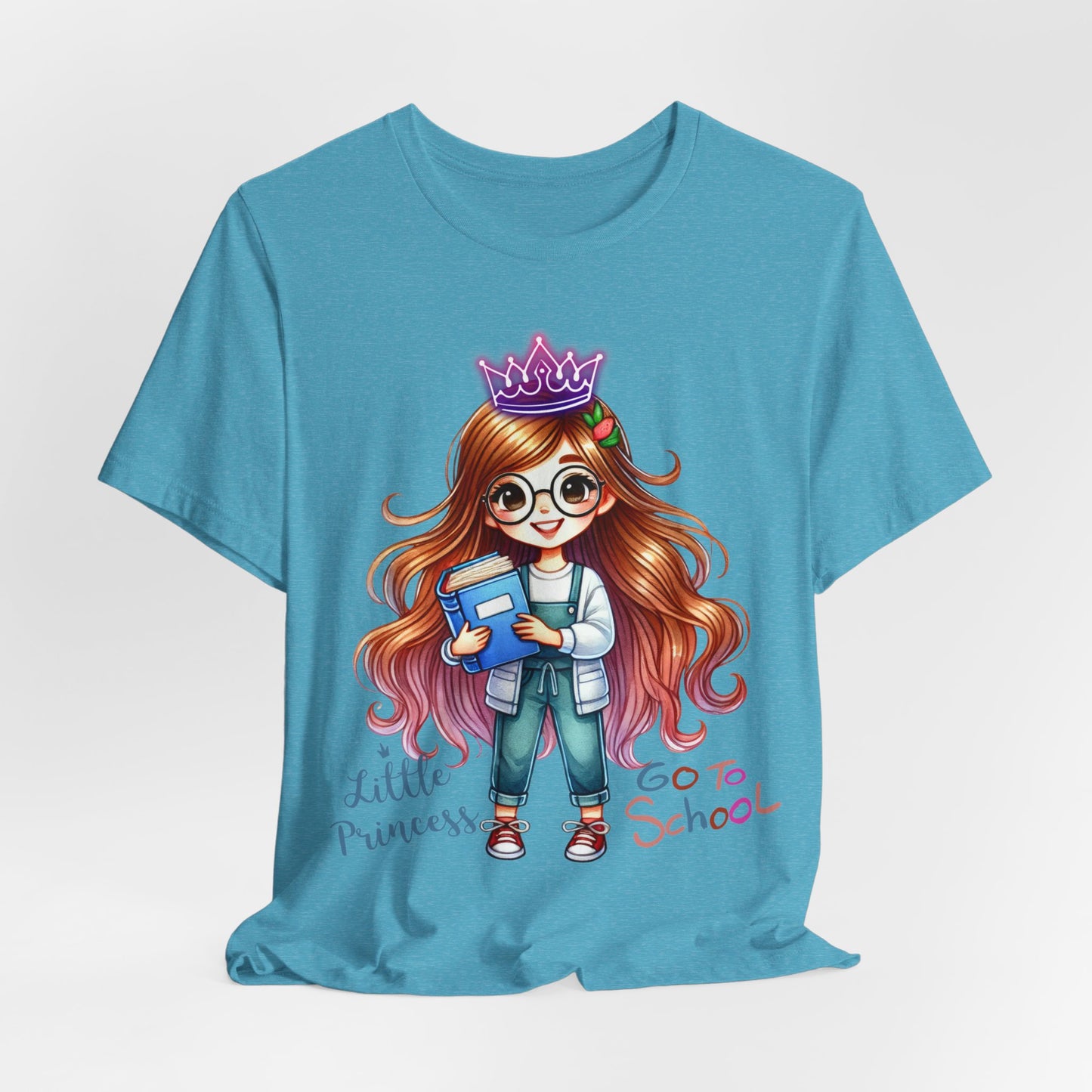 Little Princess T-Shirt, Teach Love Inspire Teacher Shirt, Teacher Back To school unisex jersey short sleeve.First Day Vibes T-Shirt.