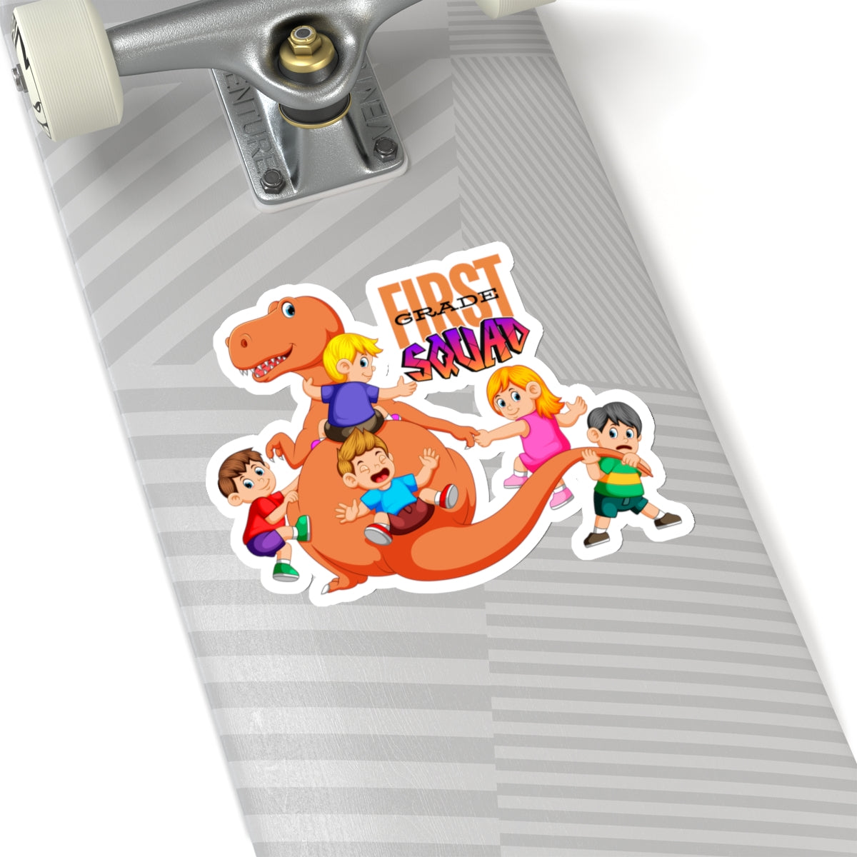Back To School Kiss-Cut Stickers, First Grade Squad Kiss-Cut Stickers, Gift for First graders, Ready for School, Back to Learning.