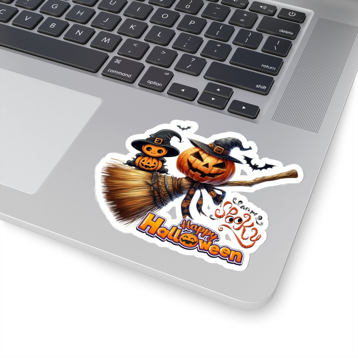 Let's Get Spooky Halloween Kiss-Cut Stickers, Spooky Vibes Happy Halloween Kiss-Cut Stickers, Happy Halloween Kiss-Cut Stickers, Spooky Season Kiss-Cut Stickers, Trick Or Treat Halloween Kiss-Cut Stickers.