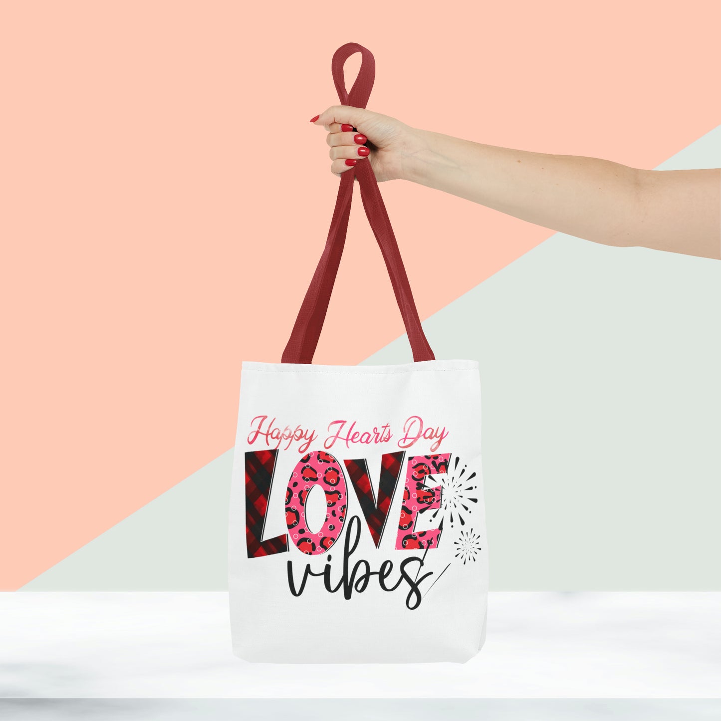Happy Valentines Day Tote Bag