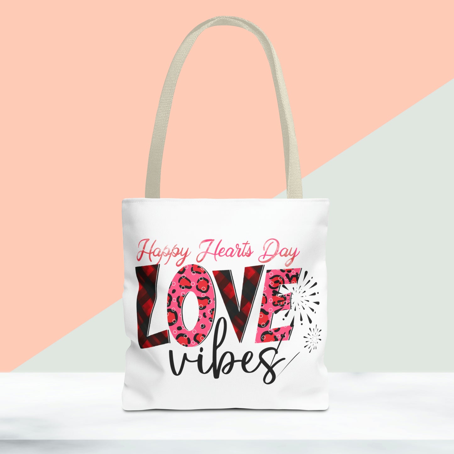 Happy Valentines Day Tote Bag