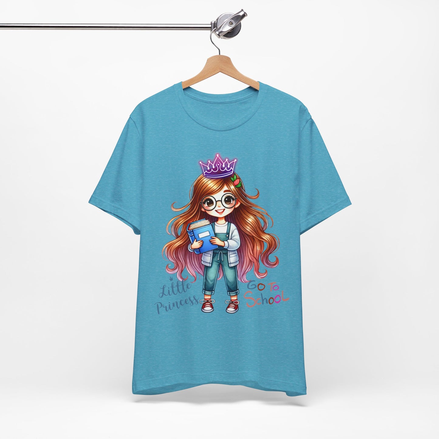 Little Princess T-Shirt, Teach Love Inspire Teacher Shirt, Teacher Back To school unisex jersey short sleeve.First Day Vibes T-Shirt.