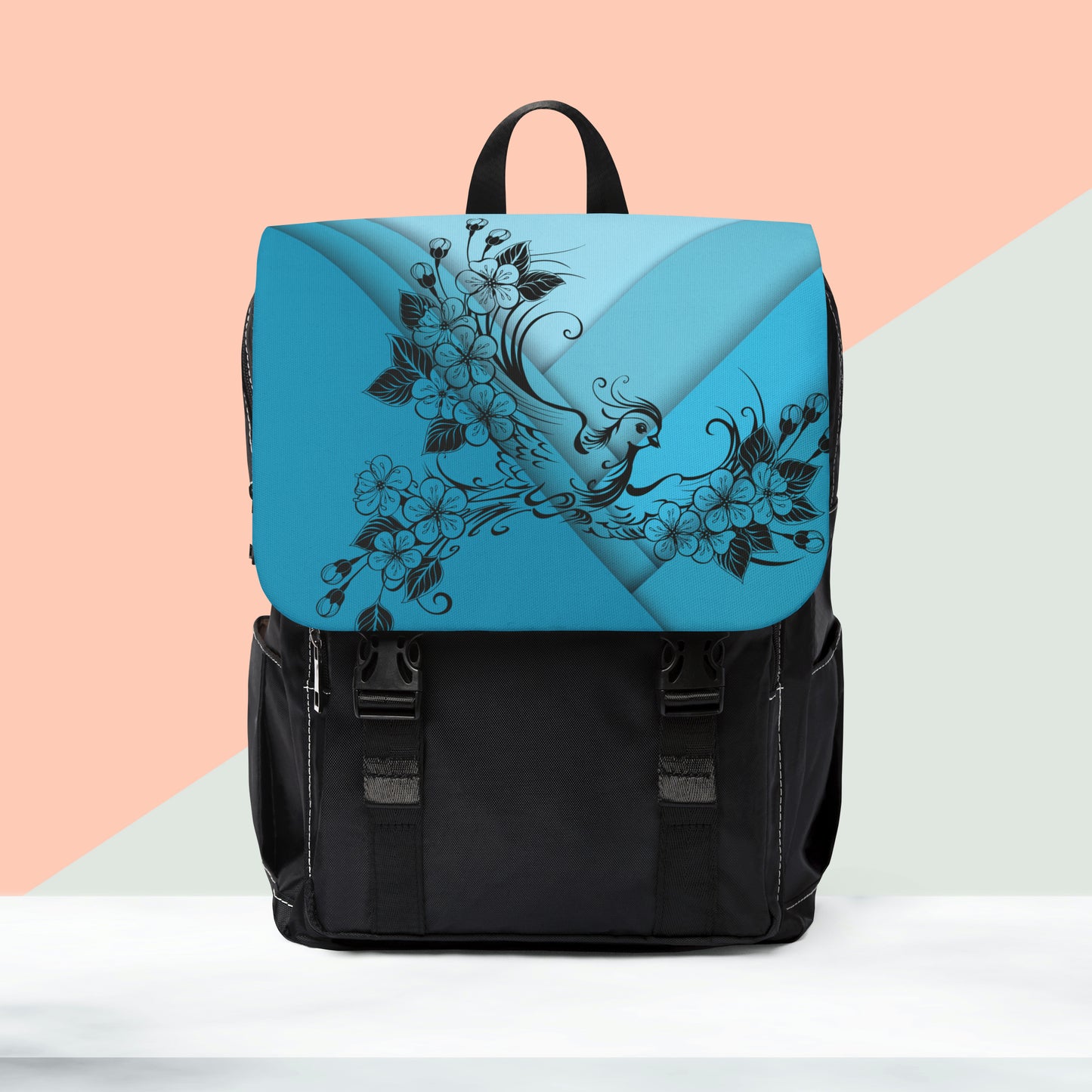 Unisex Casual Shoulder Backpack