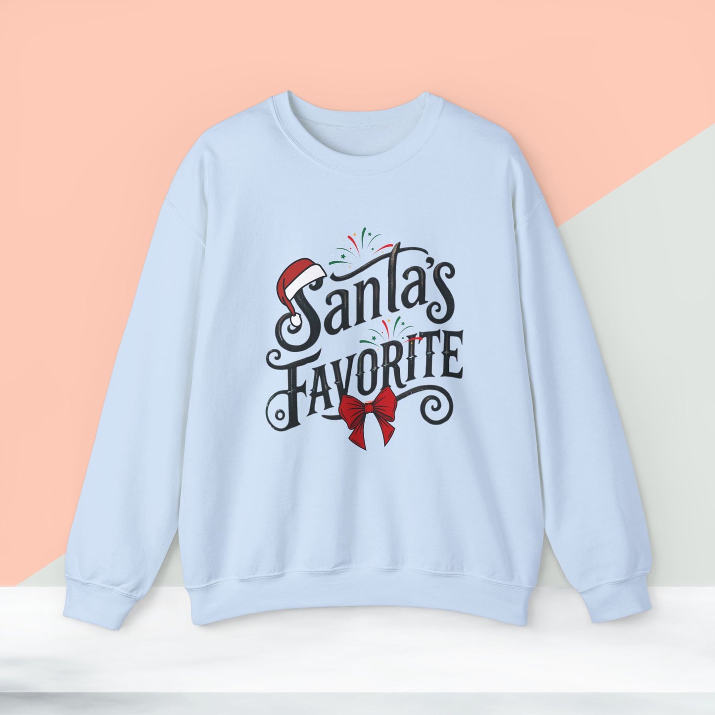 Santa's Favarite Christmas Sweatshirt - Unisex Heavy Blend, Merry Christmas, Festive, Christmas Gift, Crewneck, merry Christmas Sweatshirt, Christmas Sweatshirt Christmas Gift, Festive Sweatshirt.