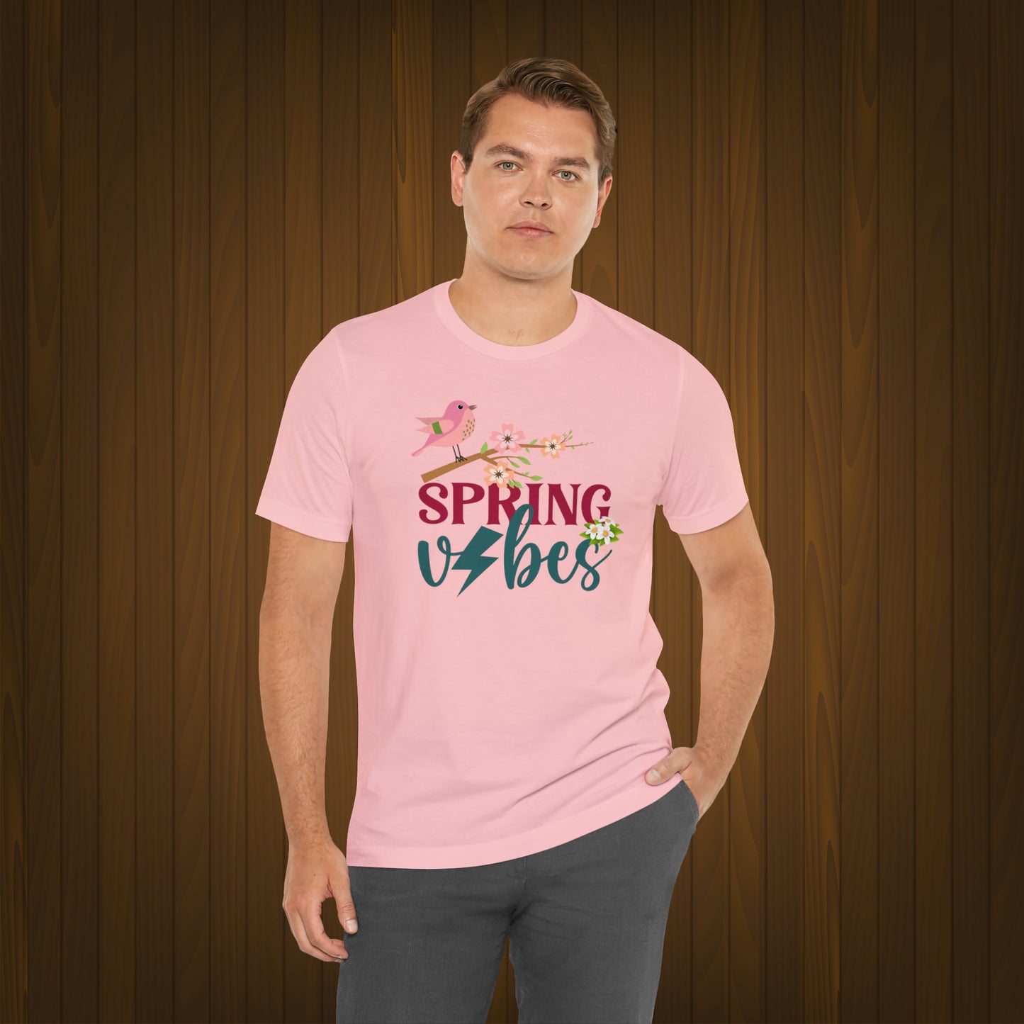 Spring Unisex T-shirt, Spring Vibes Trendy Shirt.