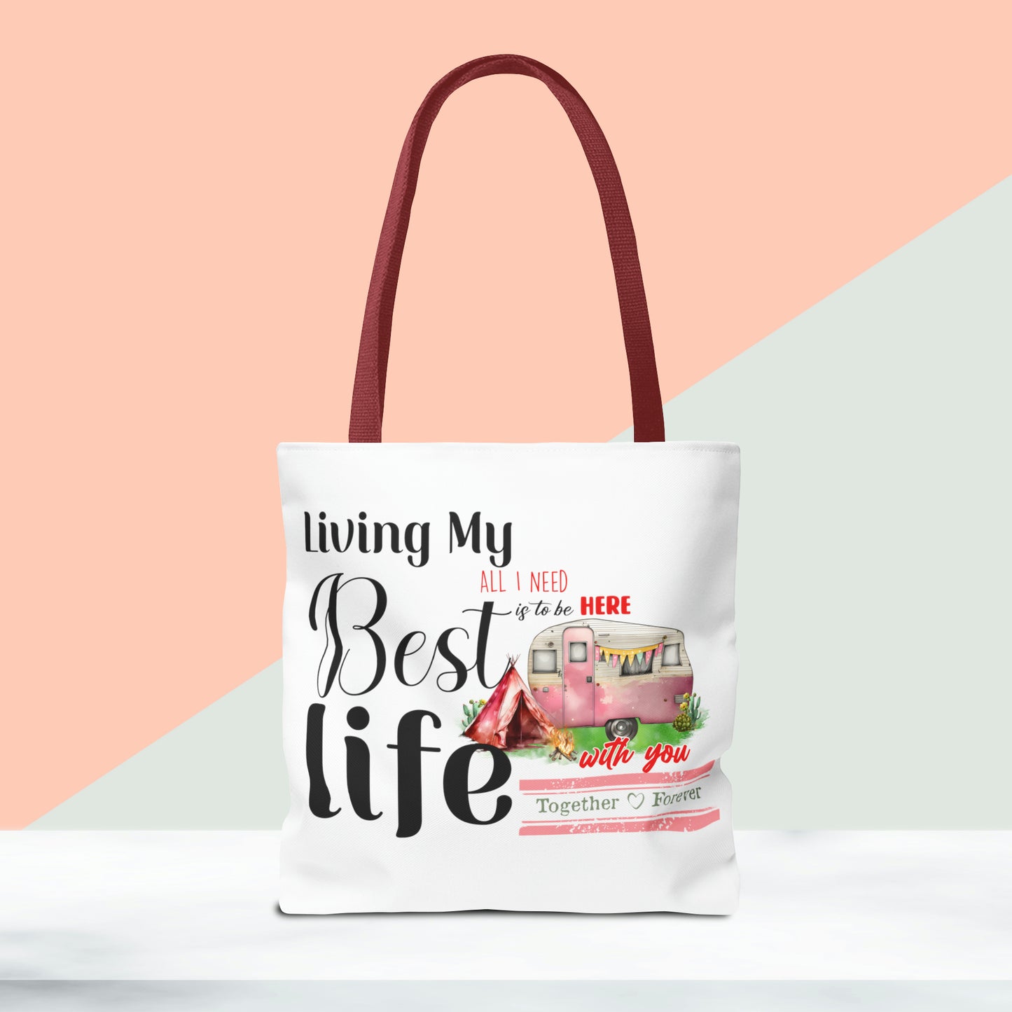 Happy Valentines Day Tote Bag
