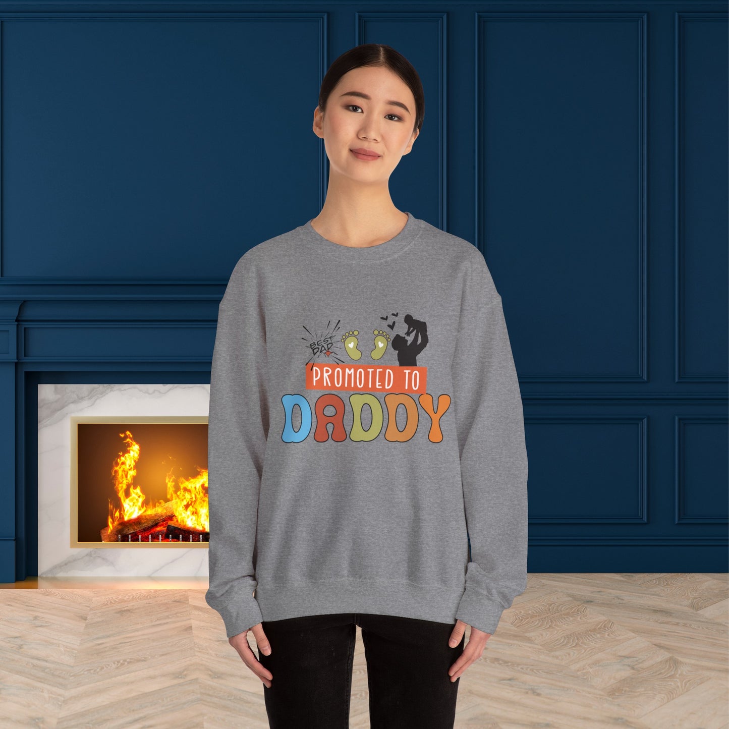 Happy Father's Day Sweatshirt For Dad, Dad Sweatshirt, Gift For Dad, Daddy's Sweatshirt.
