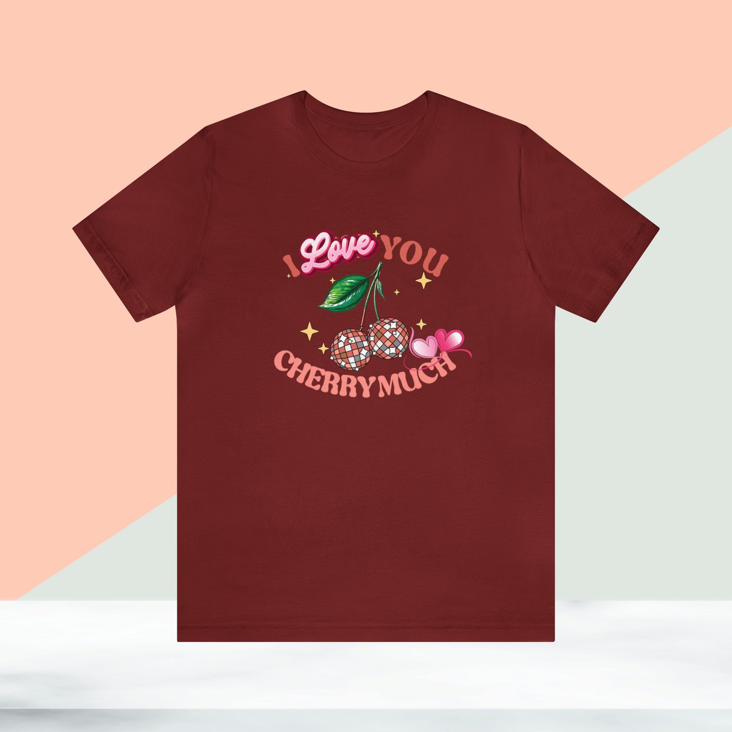 Happy valentines day Unisex Jersey Short Sleeve Tee