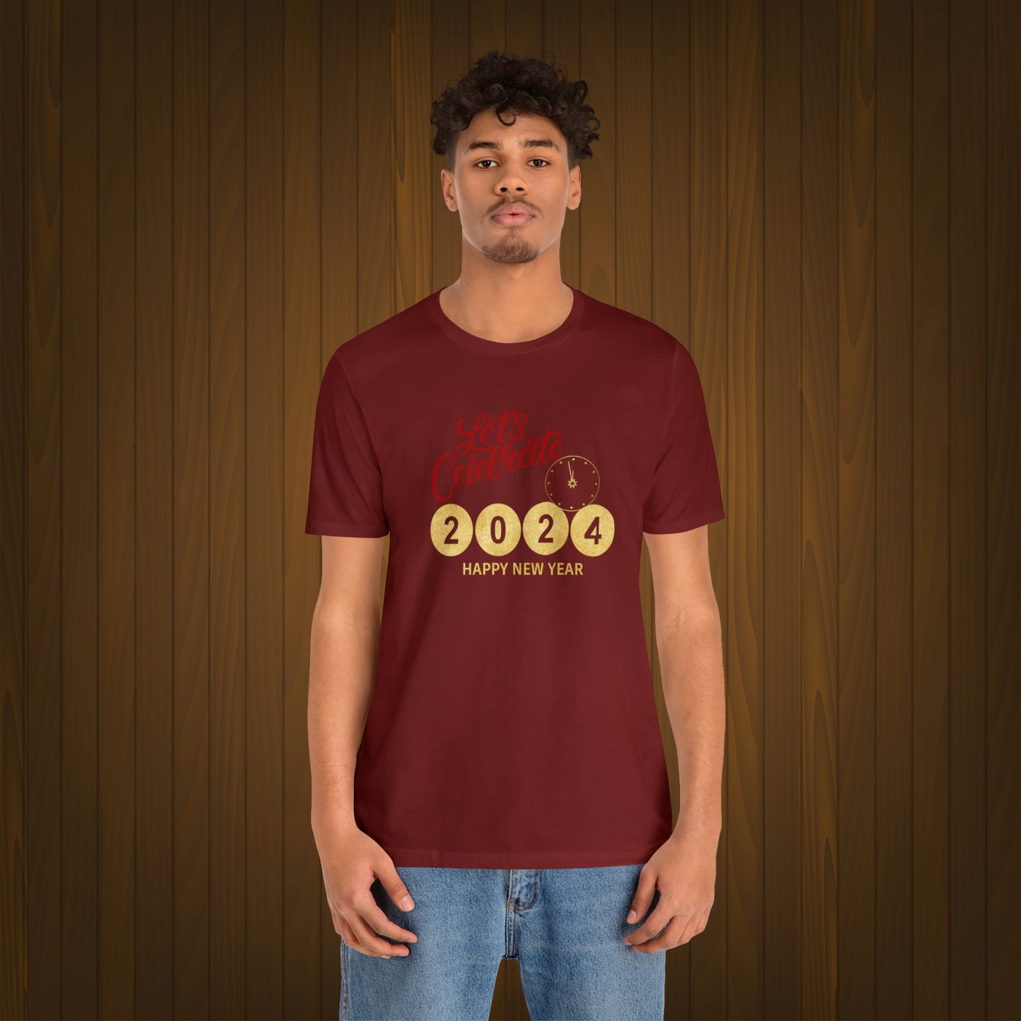 Happy New Year Unisex Jersey Short Sleeve Tee