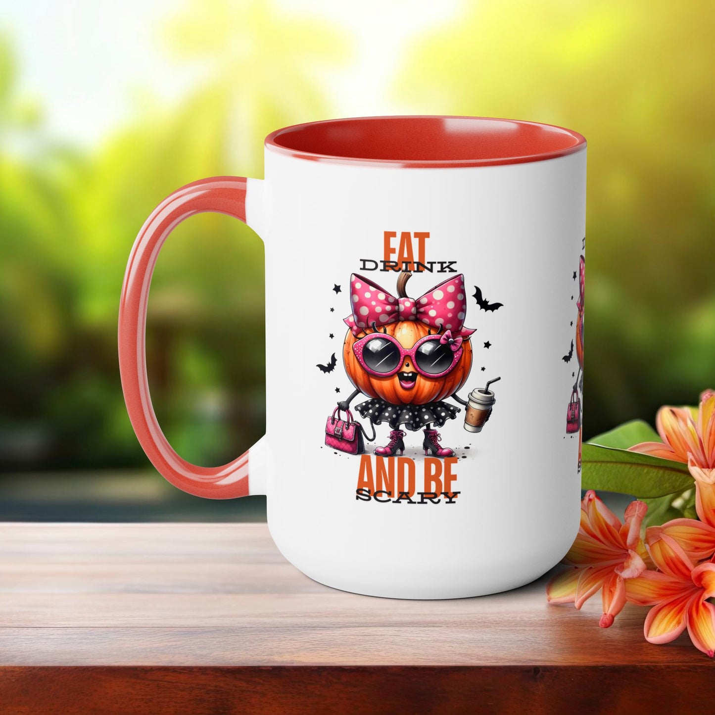 Eat Drink And Be Scary Halloween Coffee Mug, Let's Go Halloween Coffee Mug, Trick or Treat Halloween Coffee Mug, Cute Skeleton Coffee Mug, Spooky Season Halloween Coffee Mug.