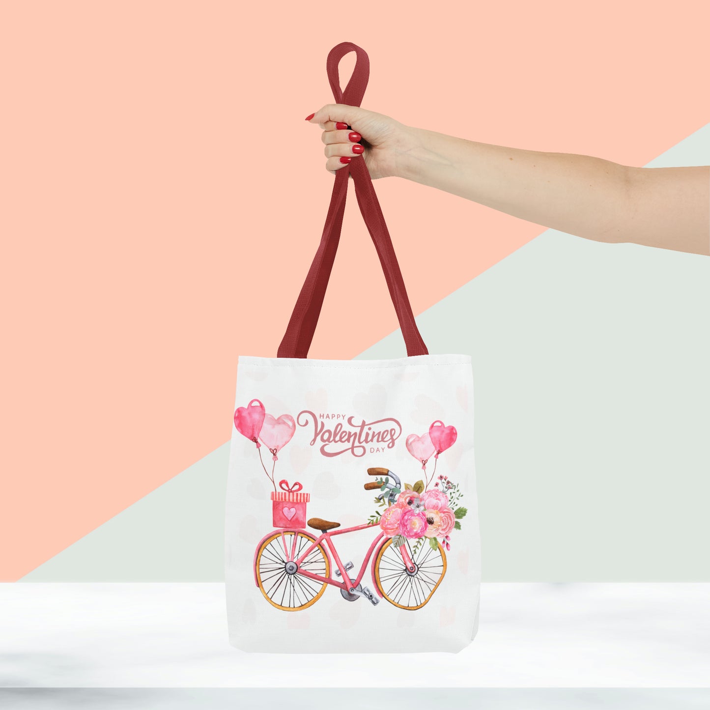 Happy Valentines Day Tote Bag