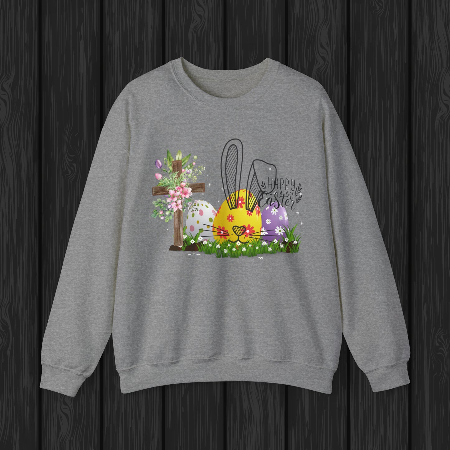 Happy Easter Unisex Crewneck Sweatshirt