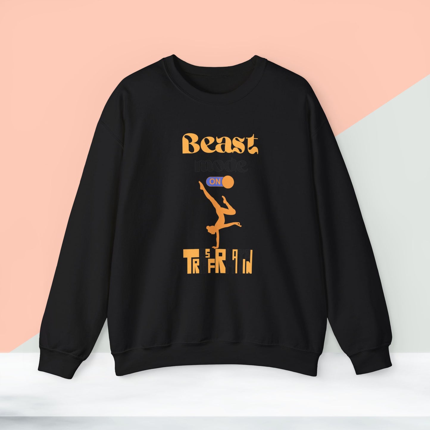 Beast Mode On Yoga unisex heavy blend crewneck sweatshirt,Yoga workout Sweatshirt,Yoga lovers Sweatshirt, Yoga Instructor Gift, Gym Sweatshirt, Gift For Yoga lovers, Gift For Yogi.
