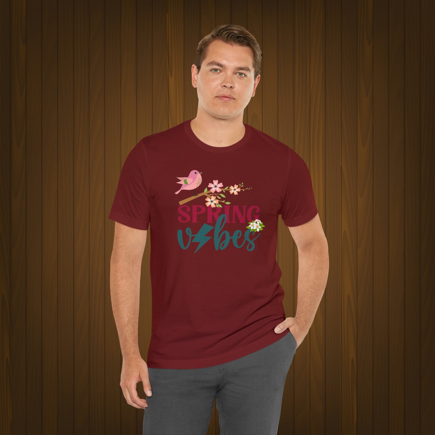 Spring Unisex T-shirt, Spring Vibes Trendy Shirt.