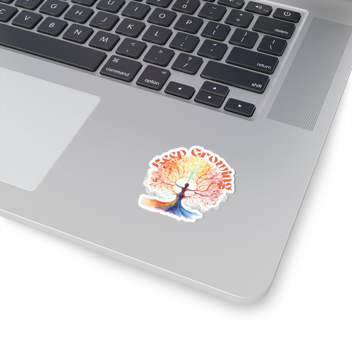 Keep Growing Yoga Kiss-Cut Stickers , Cute Yoga Kiss-Cut Stickers, Mindful Gift, Yoga lovers Kiss-Cut Stickers, Yoga Instructor Gift, Gift For Yoga lovers, Gift For Yogi.
