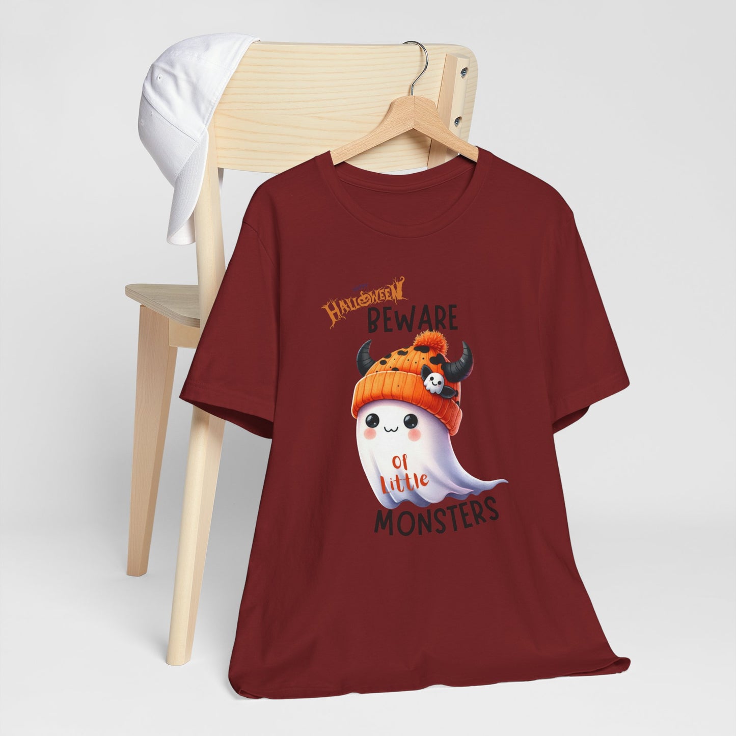 Beware Of Little Monsters T-shirt, Happy Halloween Skeleton T-shirt, Happy Halloween T-shirt, Trick Or Treat T-shirt, Halloween T-shirt, Cool Halloween T-shirt, Spooky T-shirt,