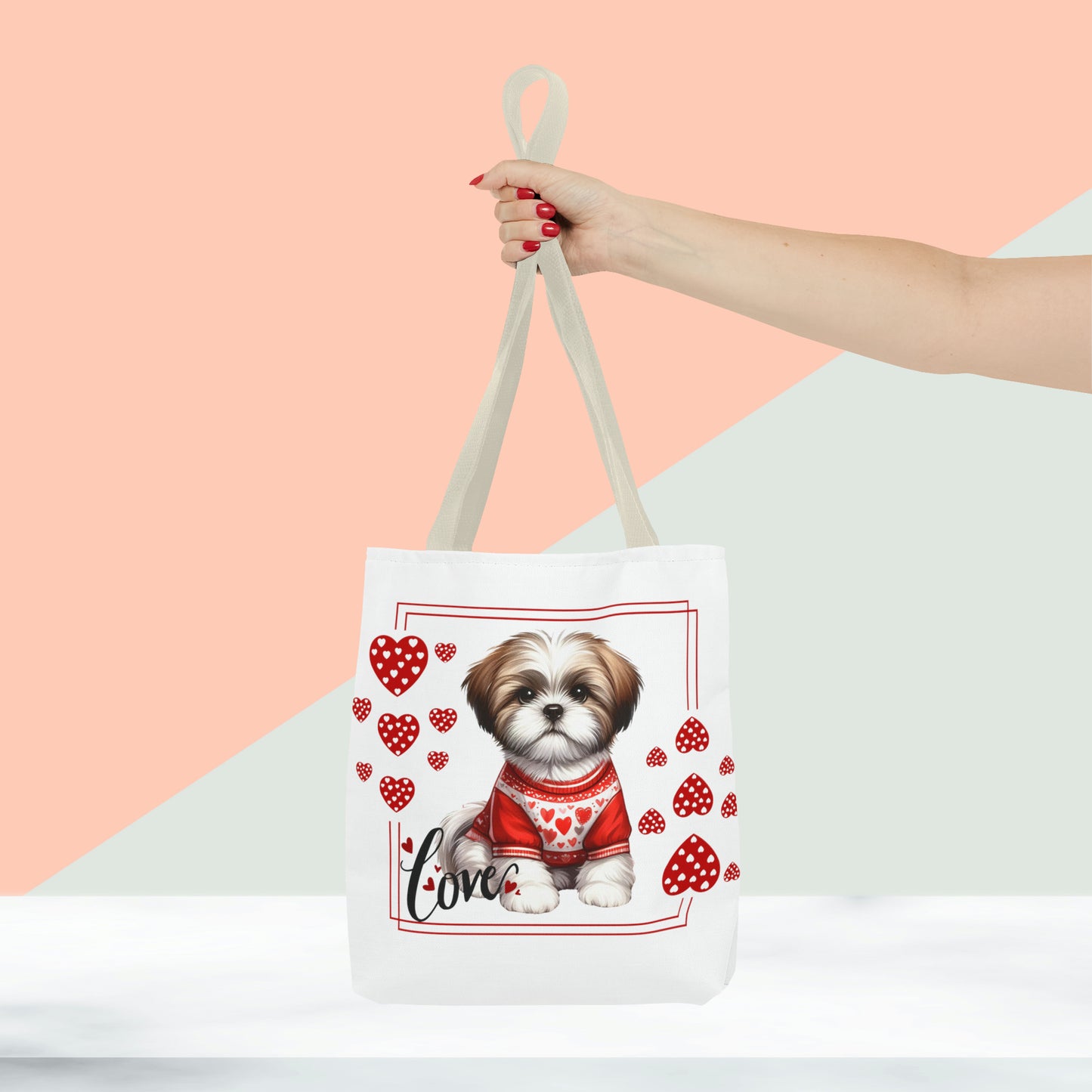Happy Valentines Day Tote Bag