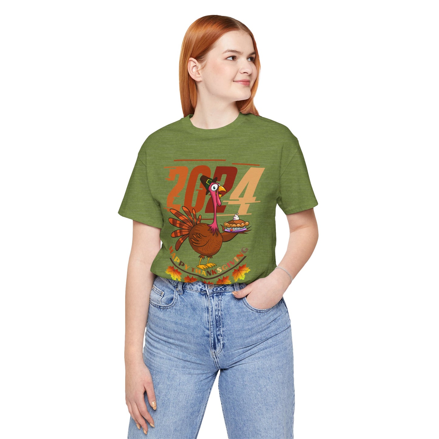 Thanksgiving T-shirt, Happy thanksgiving 2024 T-shirt, Thanksgiving Gift,Turkey Shirt, Family Thanksgiving, Holiday Outfit.