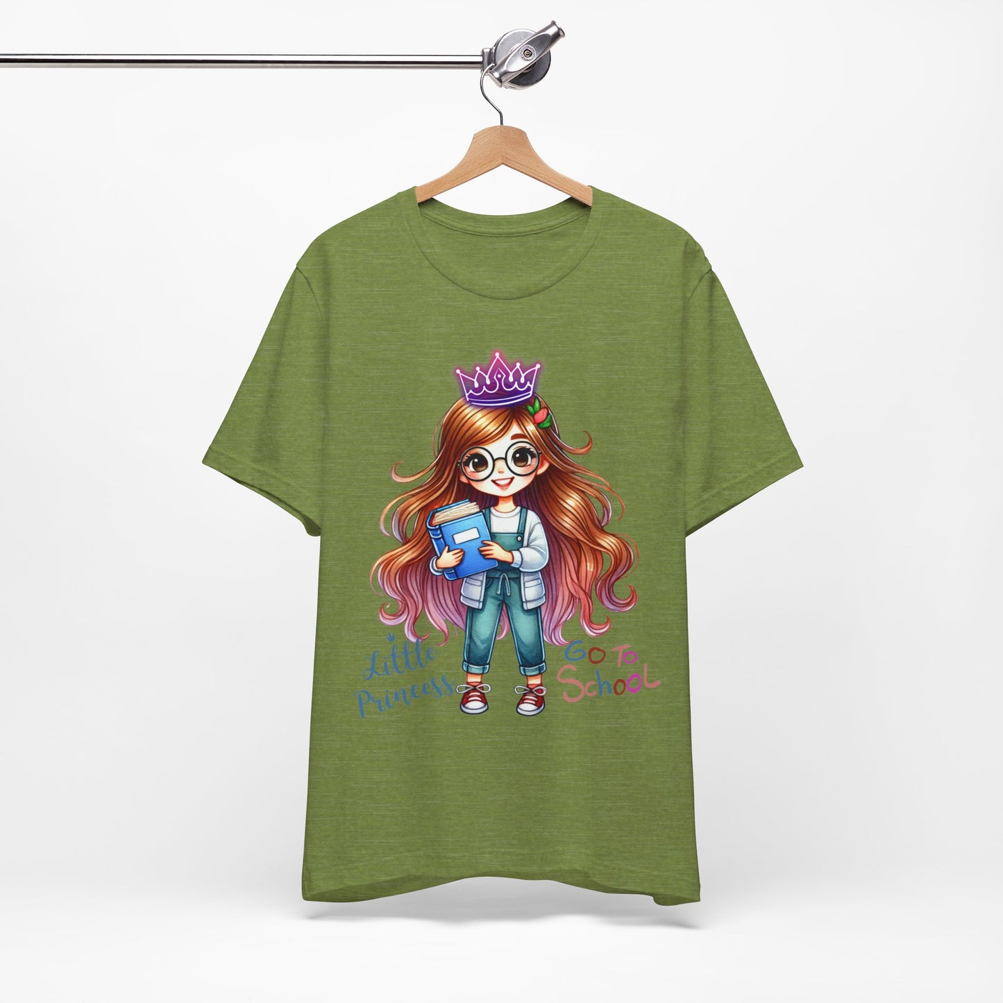 Little Princess T-Shirt, Teach Love Inspire Teacher Shirt, Teacher Back To school unisex jersey short sleeve.First Day Vibes T-Shirt.