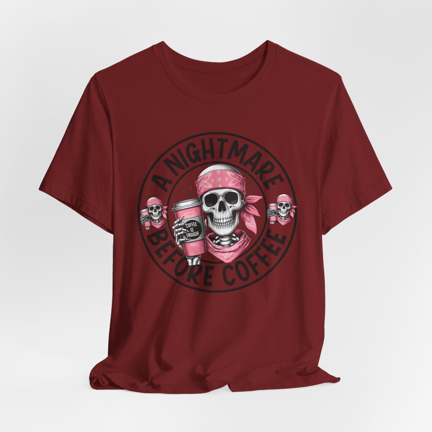 A Nightmare Before coffee T-shirt, Happy Halloween T-shirt, Trick Or Treat T-shirt, Halloween T-shirt, Cool Halloween T-shirt, Spooky T-shirt,