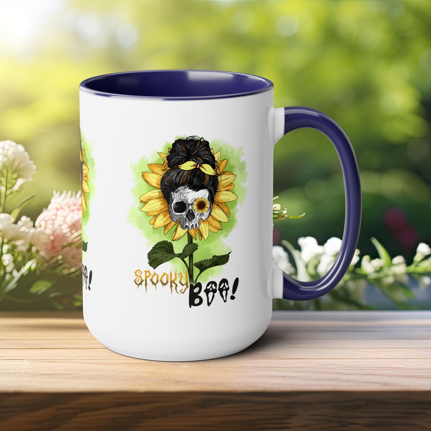 Spooky Boo Halloween Coffee Mug, Let's Go Halloween Coffee Mug, Trick or Treat Halloween Coffee Mug, Cute Ghost Coffee Mug, Spooky Season Halloween Coffee Mug.
