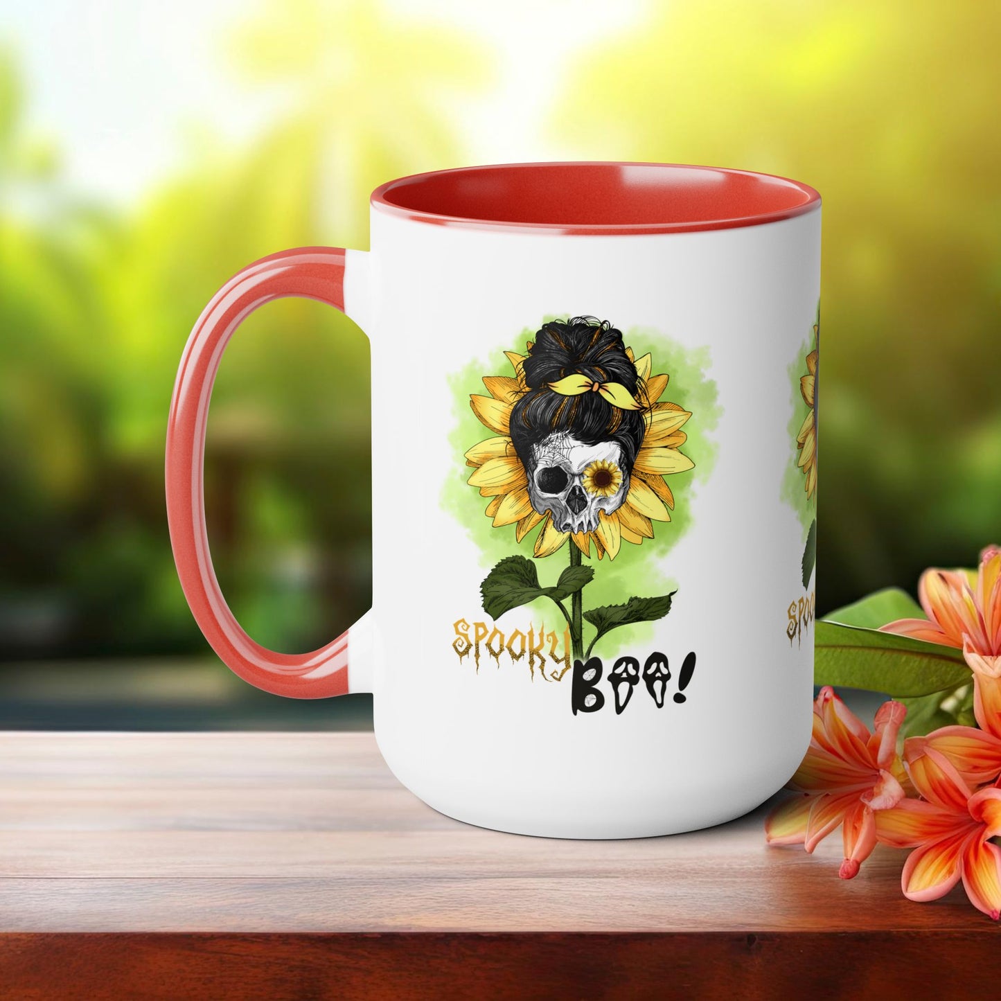 Spooky Boo Halloween Coffee Mug, Let's Go Halloween Coffee Mug, Trick or Treat Halloween Coffee Mug, Cute Ghost Coffee Mug, Spooky Season Halloween Coffee Mug.