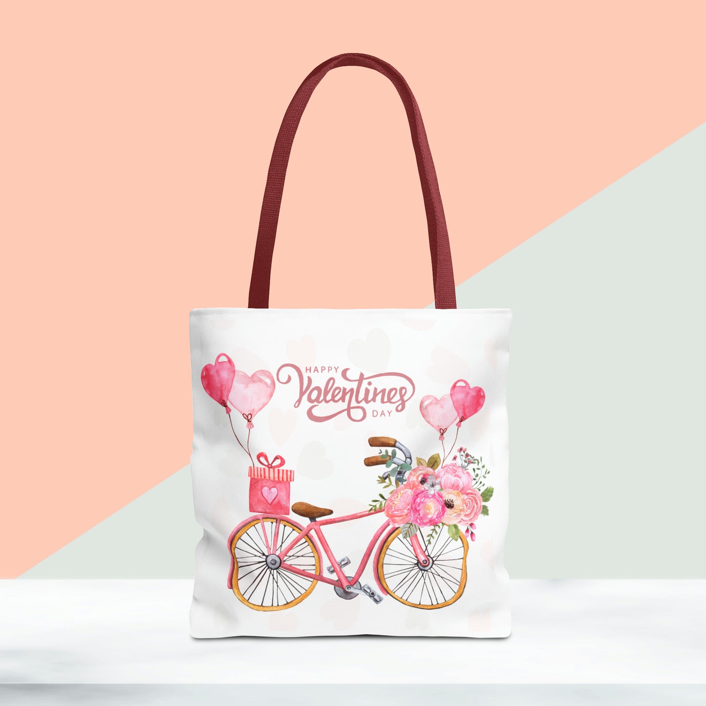 Happy Valentines Day Tote Bag