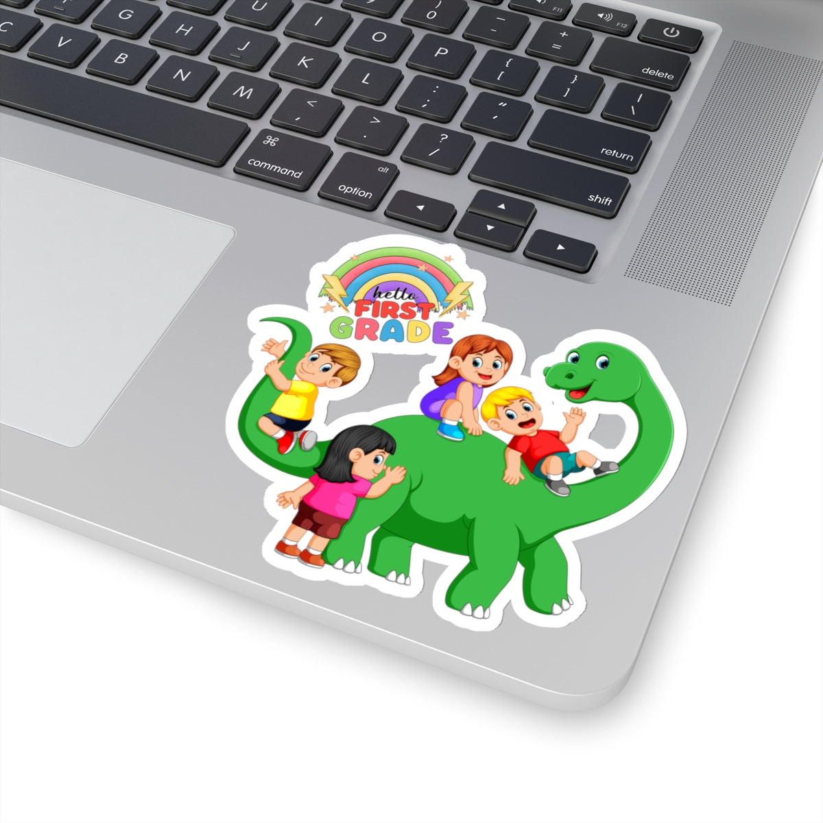 Hello First Grade Back To School Kiss-Cut Stickers, First Grade Squad Kiss-Cut Stickers, Gift for First graders, Ready for School, Back to Learning.