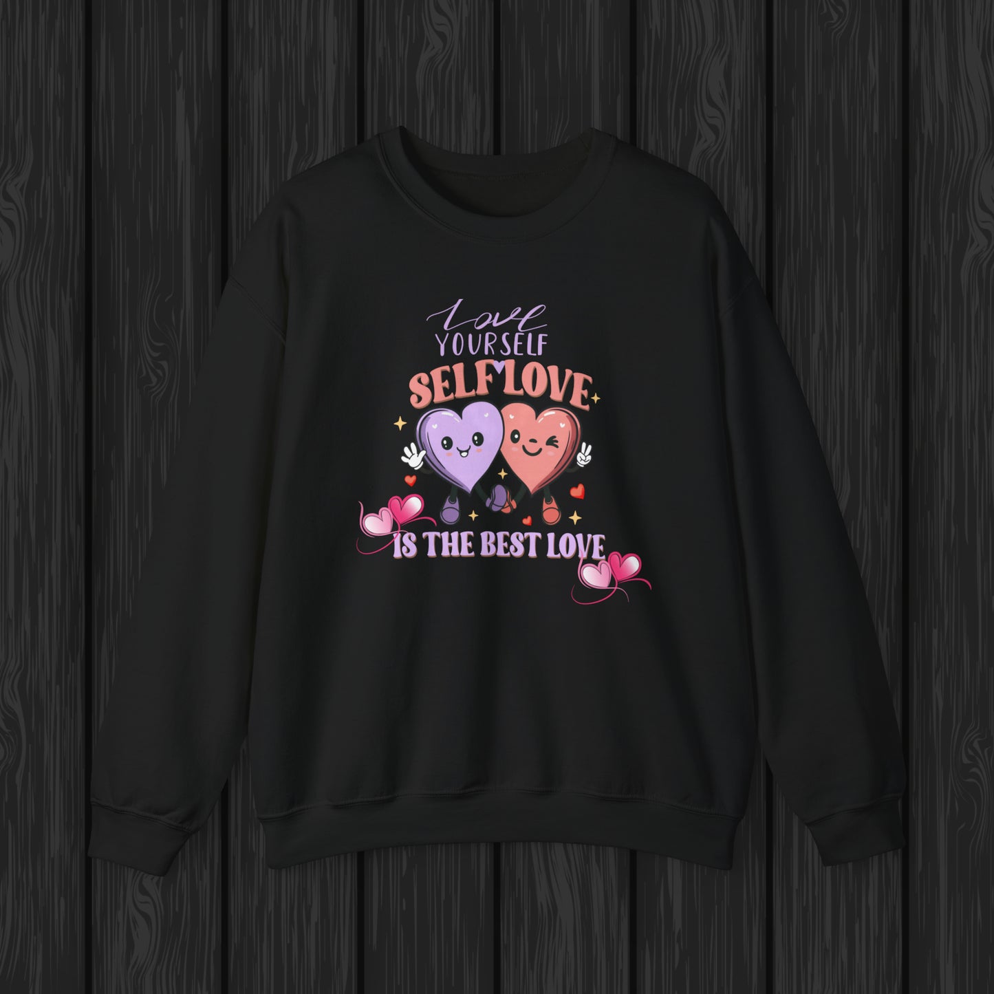 Happy valentines day Unisex Heavy Blend™ Crewneck Sweatshirt