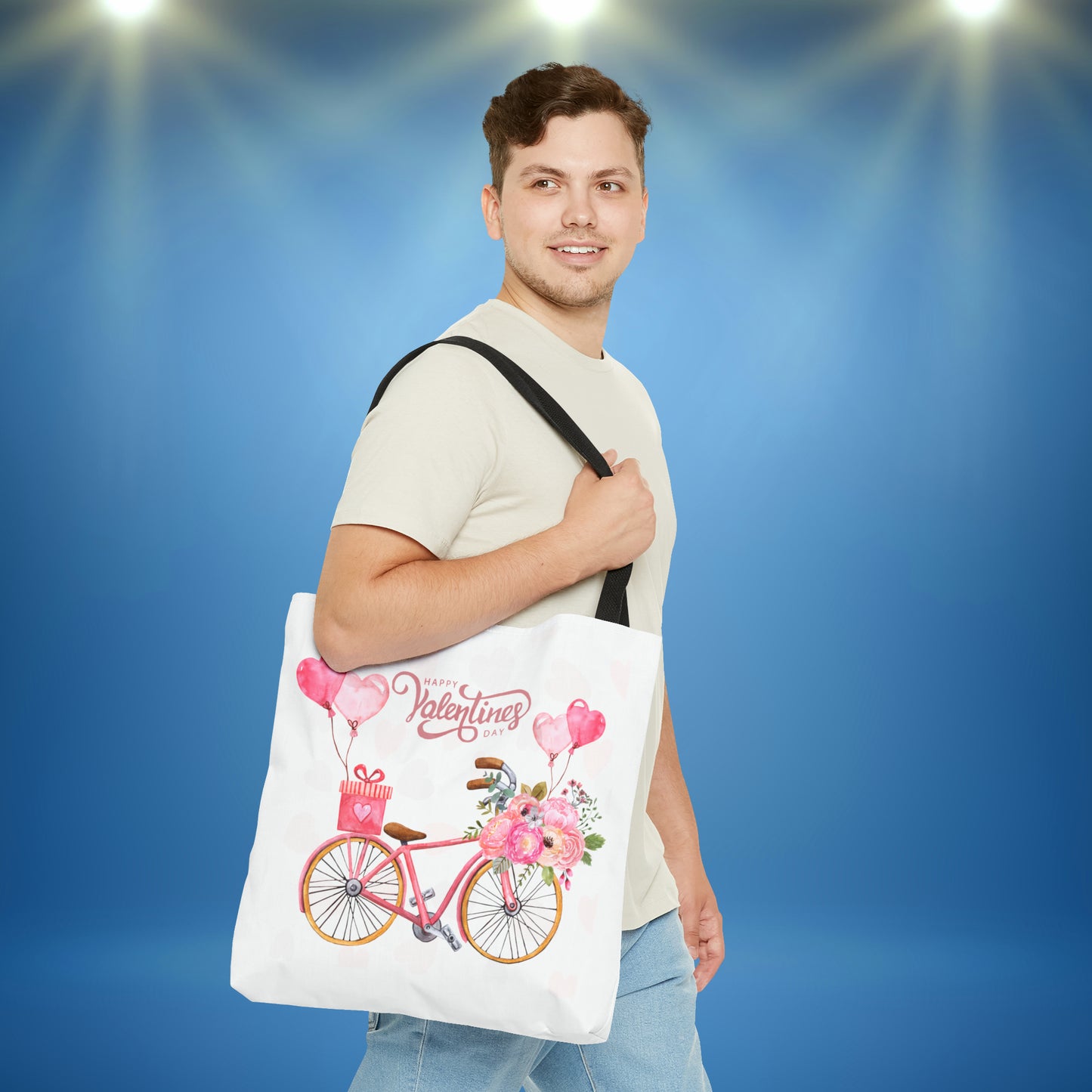 Happy Valentines Day Tote Bag