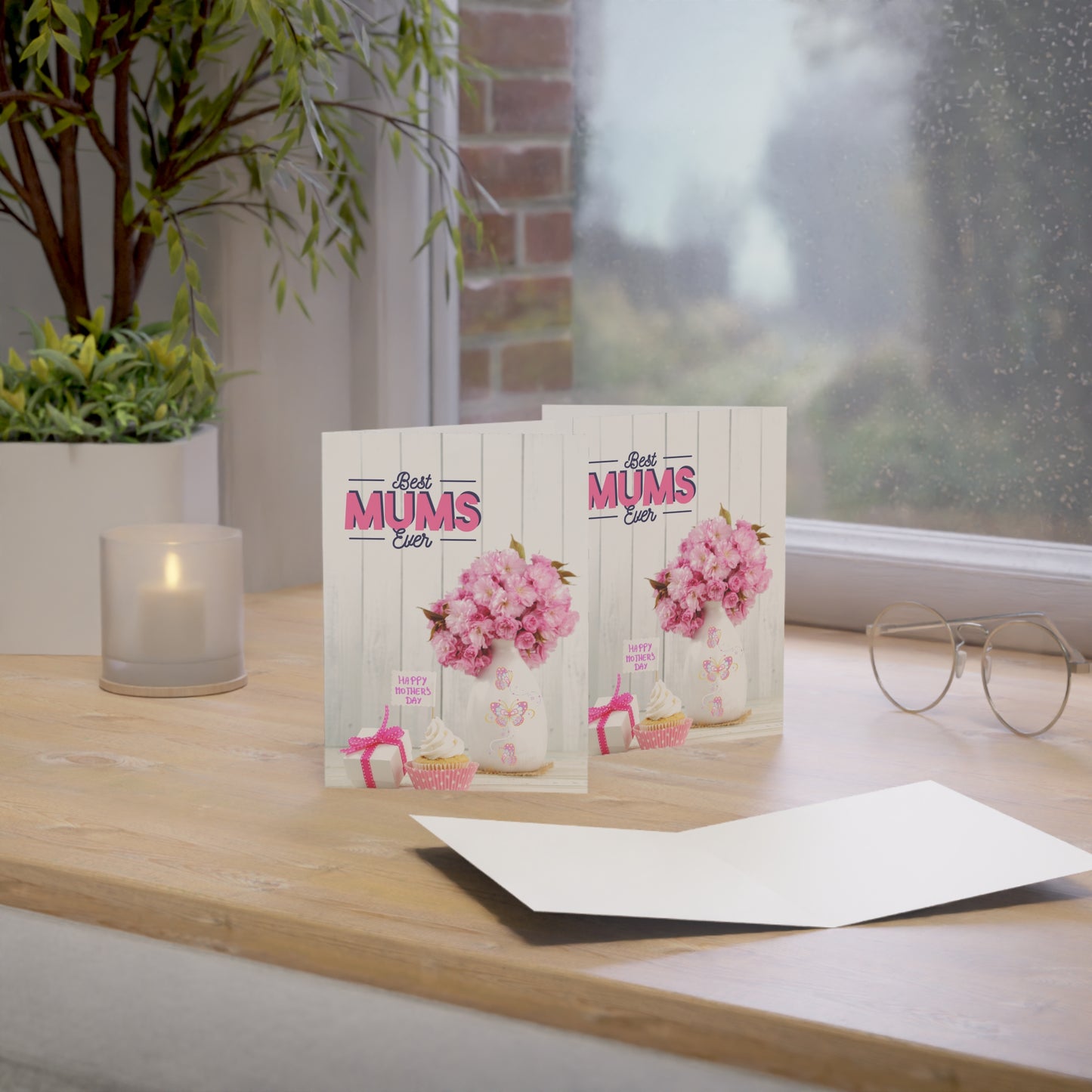 Happy Mother's Day Greeting Cards (1, 10, 30, and 50pcs)