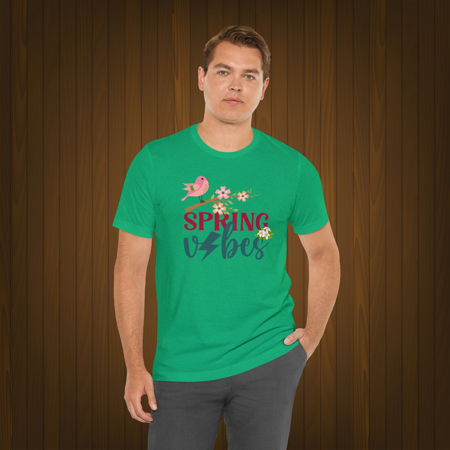 Spring Unisex T-shirt, Spring Vibes Trendy Shirt.
