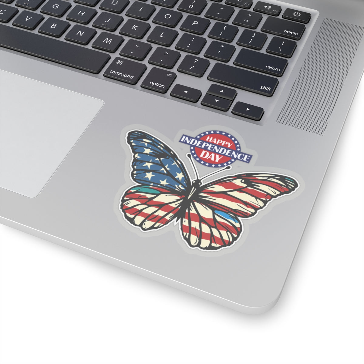 Happy 4th Of July Kiss-Cut Stickers, America, Flag, Peace Love America. Proud To Be An American, Red White Blue stickers. United Fourth of July Stickers.